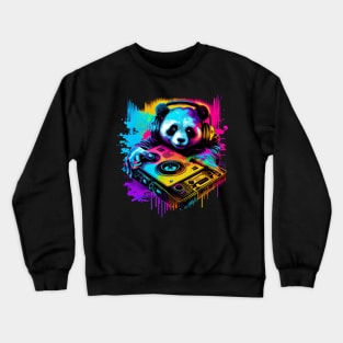 Panda DJ Crewneck Sweatshirt